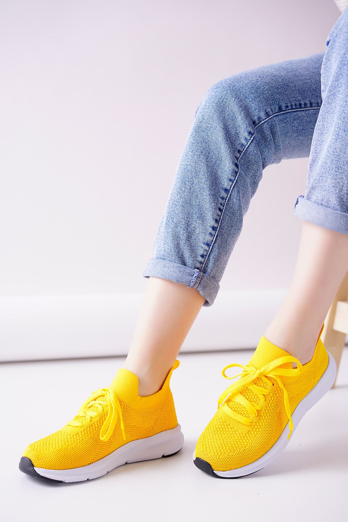 Suzy Sarı Kadın Spor Ayakkabı