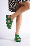 Joseh Yeşil Kadın Sandalet